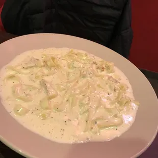 Chicken Alfredo Pizza