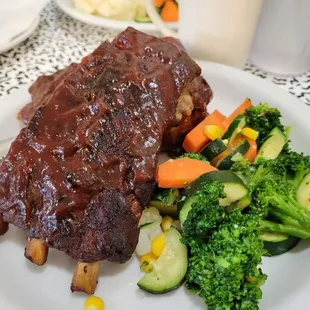 Fall off the bone...BBQ ribs