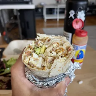 Breakfast burrito fridays!