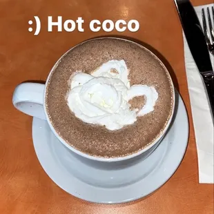They even made me Hot coco :)