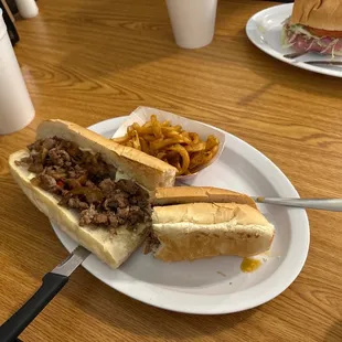 #18 super steak and cheese $9.89