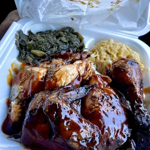 ribs, food, bbq ribs