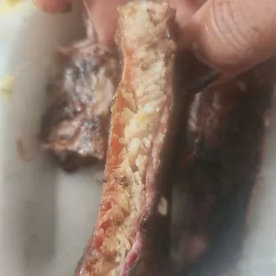 Dry thin ribs
