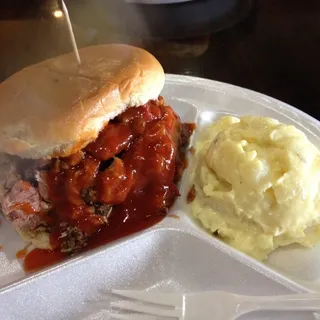 Pork and Beef Sandwich