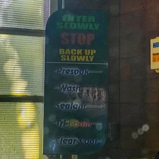 Automatic Bay Instructions