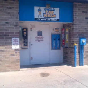 Change and vending products available here