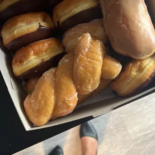 a box of doughnuts