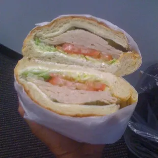 $4 croissant sandwich
