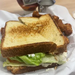 My Delicious BLT from Falcons nest!