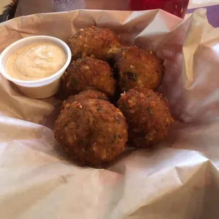 Lumb Crab and Shrimp Cake Bites