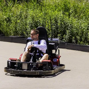 Have a Need for Speed?  These Go Karts will give you the fix you are looking for! Come join us on our Freedom Raceway!