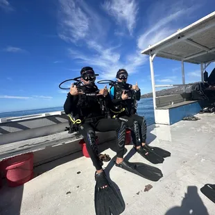 The best captain taking out photos!