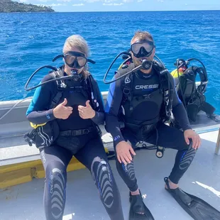 First time diving Big Kahuna!