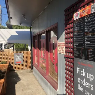 We are ready to take your order, take out only
