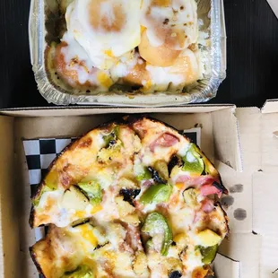 Haolee and garlic cheese balls