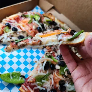 Ordered online and scheduled a  picked up time on their website.