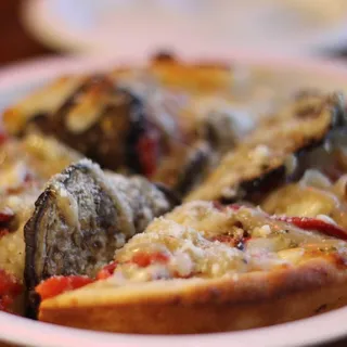 Grilled Eggplant Pizza