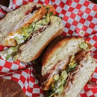 Turkey Bacon Club Sandwich