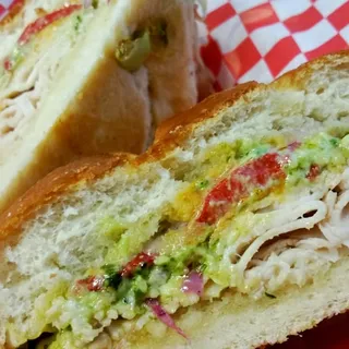 Turkey Pesto Melt Sandwich