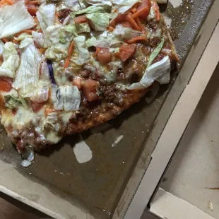 a pizza in a box
