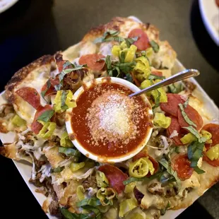 nachos, food