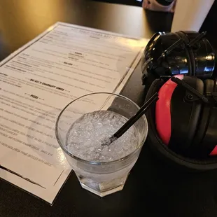 Double absolute vodka on rox