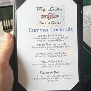 Summer cocktails