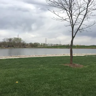 Gilbert&apos;s Pond on the south side of the park.