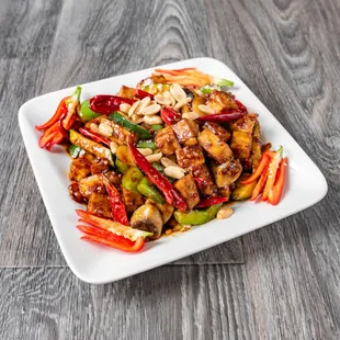 Kung Pao Meatless Chicken
