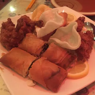 Combination Plate for Two
