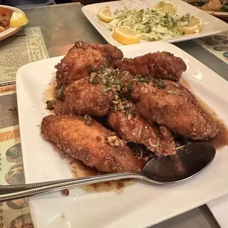 Braised Chicken Wing with Mandarin Sauce