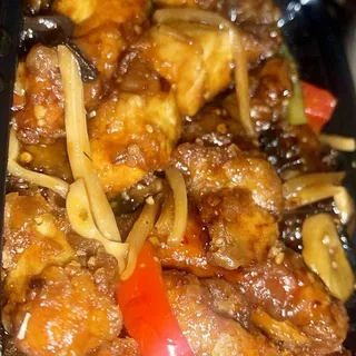 Crispy Chicken with Garlic Sauce