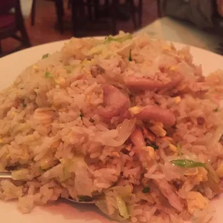 Salted Fish and Chicken Fried Rice