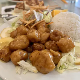 Lemon Chicken Lunch Special