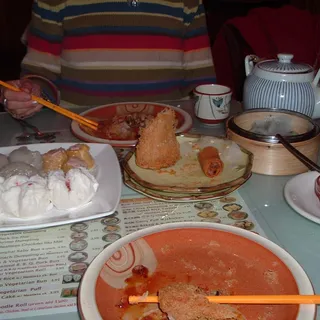 Vegetarian Dim Sum Combination