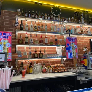 a man behind the bar