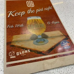 Keep the Pint!