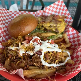 The Northside Burger &amp; Home Run Fries