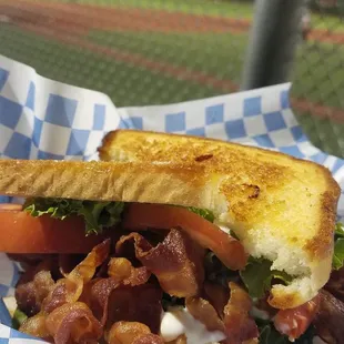 Dude,  this girl just made me the best BLT I've ever had