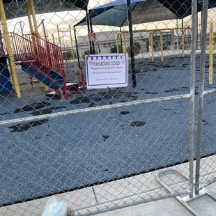 They increased the entrance so they should have enough money to give the kids a decent play area.