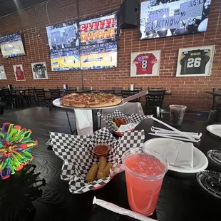 interior, sushi and sashimi