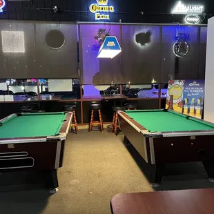 Great pool tables