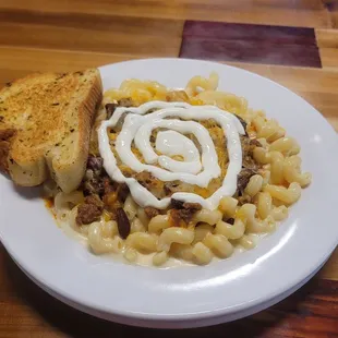Chili Mac. Perfect for this frigid January day.