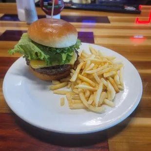 Lambeau Leap with fries. A tasty, cheesy delight.