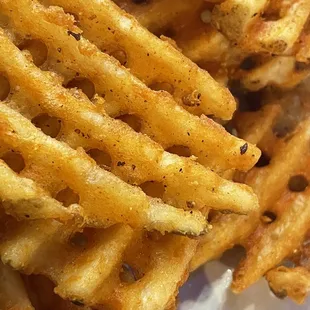 Seasoned Waffle Fries