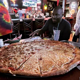 pizza, food