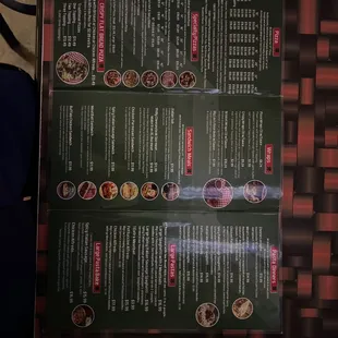 Main menu