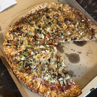 pizza, food