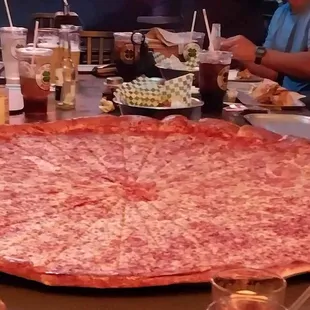 42 inch pepperoni pizza