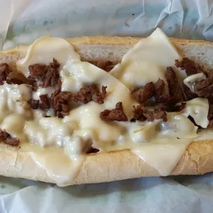 Cheesehead Cheesesteak